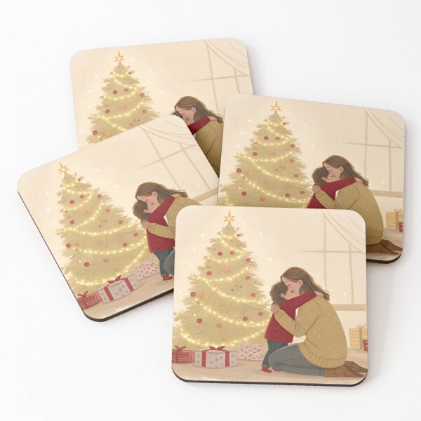Item preview, Holiday Hugs with Mom designed and sold by Bionson Art.