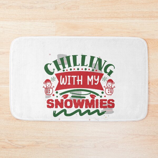 Item preview, Chilling with my snowmies- Funny Christmas  designed and sold by FitEnvy.