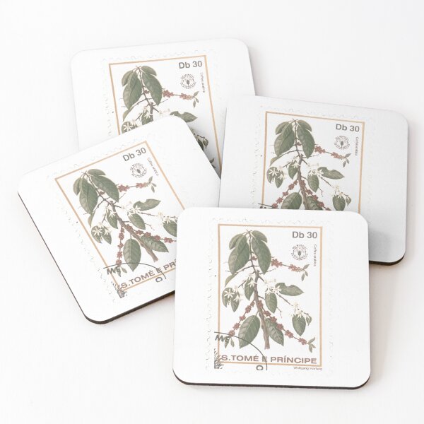 Item preview, Wolfgang Hartwig Flower S.Tome Principe Vintage Postage Stamp designed and sold by red-amber65.