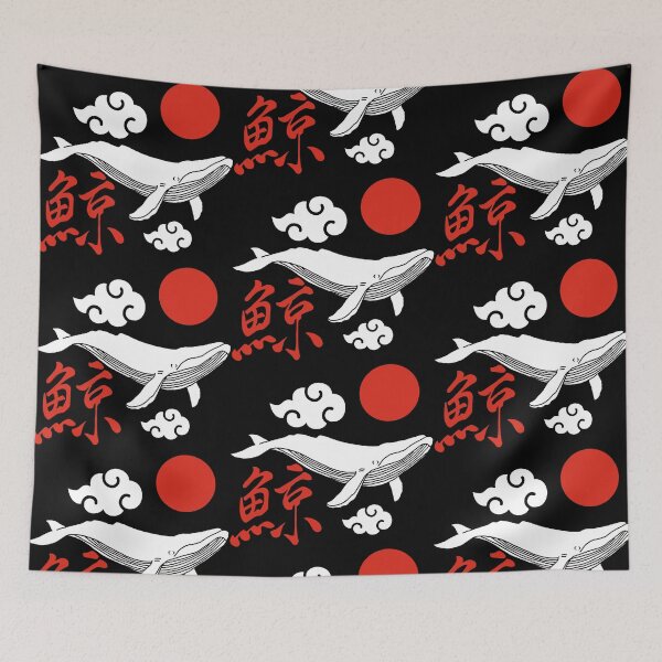 Item preview, Flying Whale and Red Sun designed and sold by Lagueny.