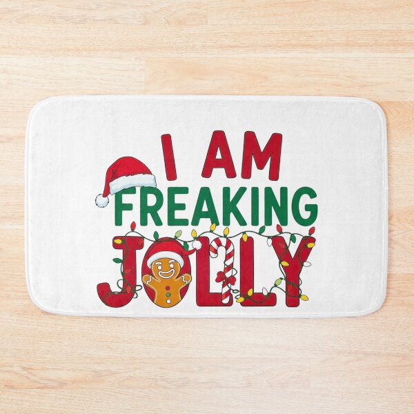 Item preview, I am freaking jolly - Funny Christmas  designed and sold by FitEnvy.