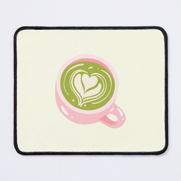 Item preview, heart matcha latte designed and sold by SWETA HALDER.