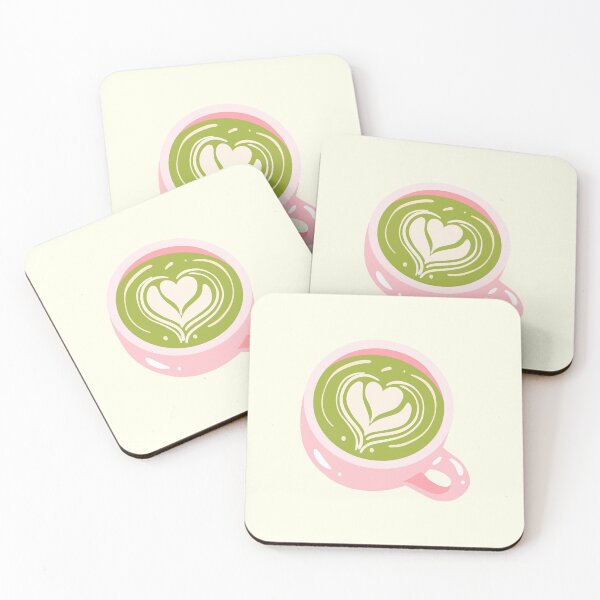 Item preview, heart matcha latte designed and sold by SWETA HALDER.
