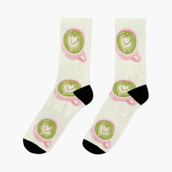 Item preview, heart matcha latte designed and sold by SWETA HALDER.