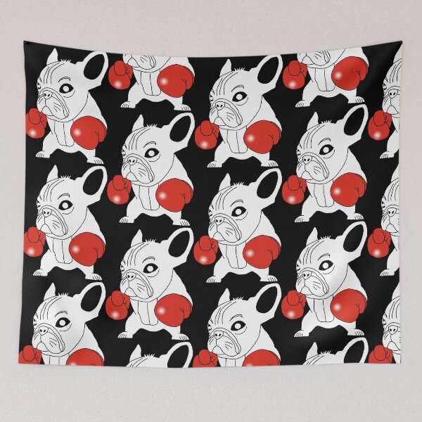 Item preview, White boxer dog designed and sold by Lagueny.