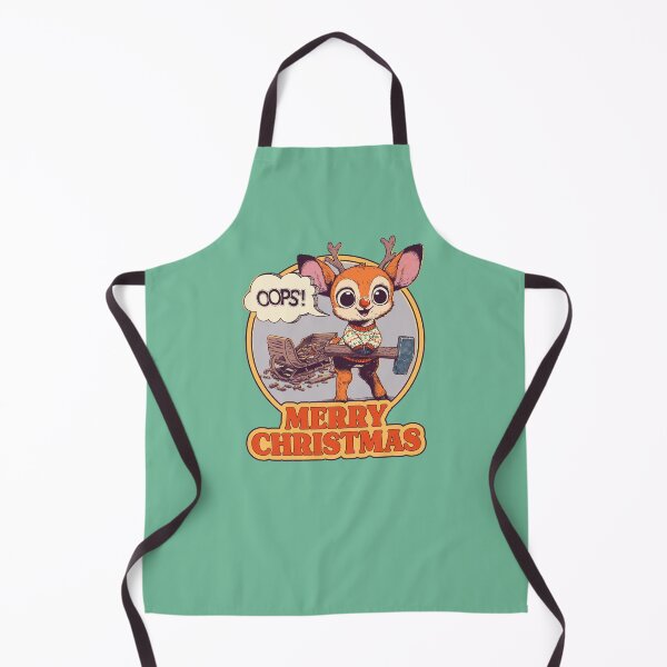 Item preview, Oops! Reindeer Revolt - Funny Ironic Christmas designed and sold by sXe-art.