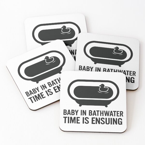 Item preview, Baby in bathwater time is ensuing  designed and sold by gahteeriffico.