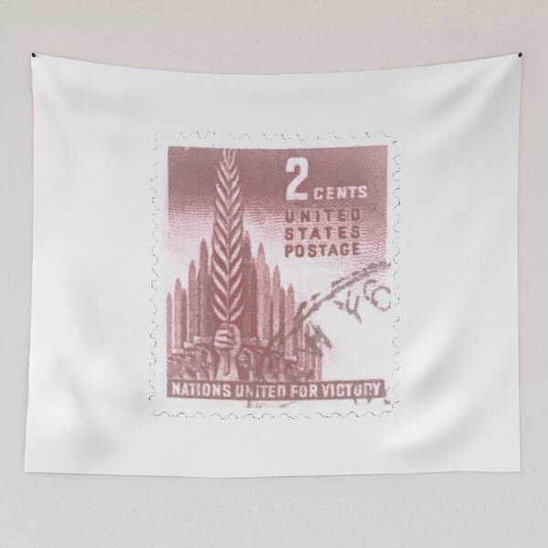 Item preview, United Nations For Victory USA 2 Cents Rare Postage Stamp designed and sold by red-amber65.
