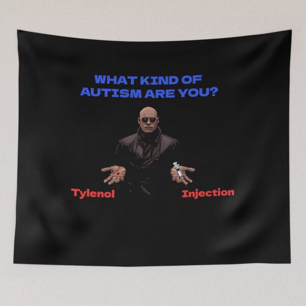 Item preview, What Kind Of Autism You Are Tylenol Funny Autism  designed and sold by RichardMeiweat.