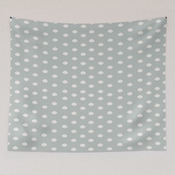 Item preview, Ivory Clouds on Light Gray designed and sold by KSimpson838.