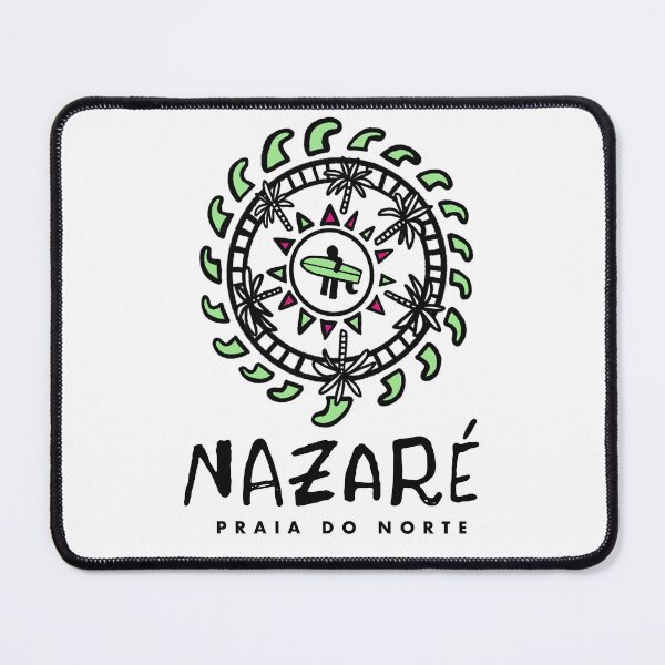 Item preview, Nazaré Praia do Norte – Hand Drawn Surf Mandala Illustration Inspired by Big Wave Cult designed and sold by Tropical Blood.