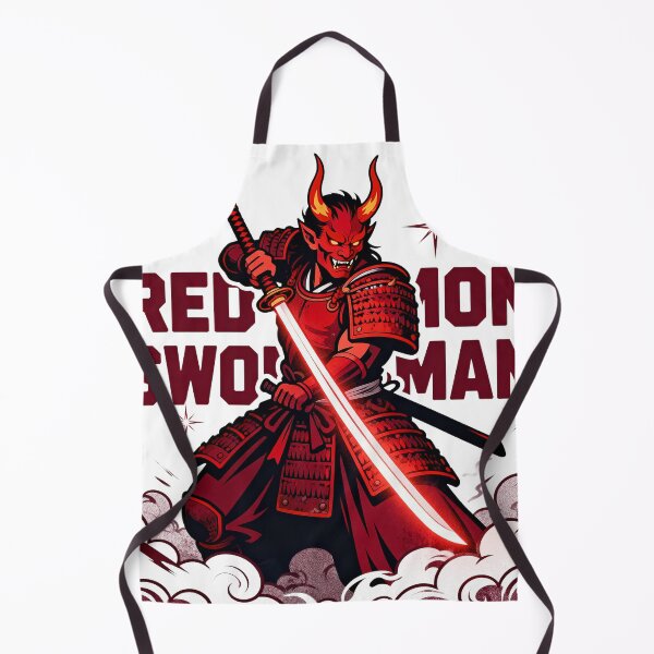 Item preview, Red Oni Swordsman designed and sold by Dxvect.