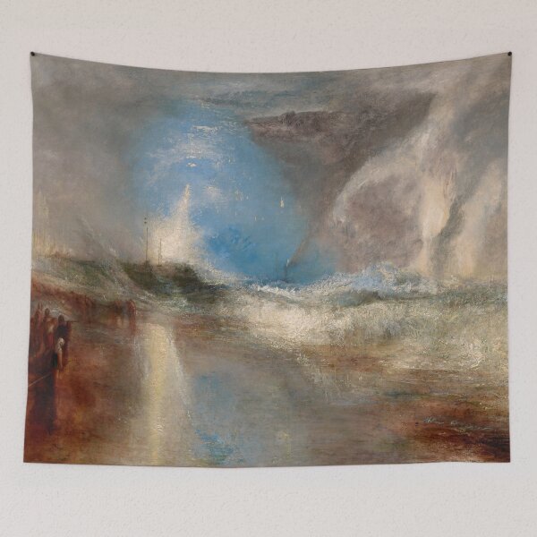 Item preview, Rockets and Blue Lights (Close at Hand) to Warn Steamboats of Shoal Water (1840) | William Turner designed and sold by Oliveirallan.