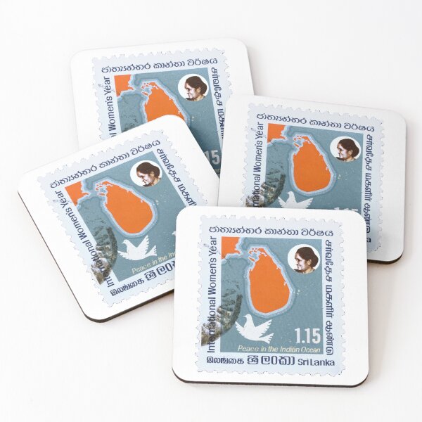 Item preview, Indian International Womens Year Vintage Postage Stamp designed and sold by red-amber65.