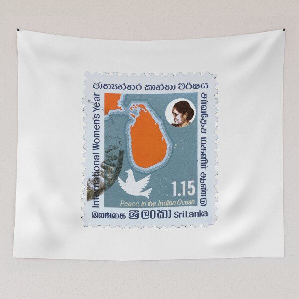Item preview, Indian International Womens Year Vintage Postage Stamp designed and sold by red-amber65.