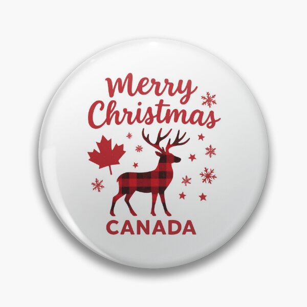 Item preview, Christmas Canada – Buffalo Plaid Reindeer and Maple Leaf designed and sold by mocci10.