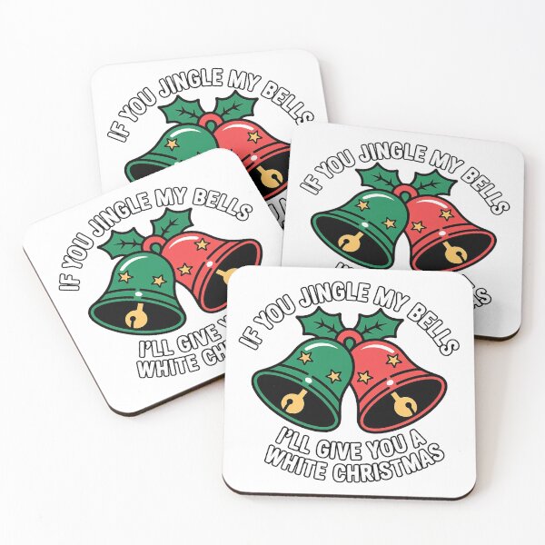 Item preview, Jingle My Bells Funny Christmas T-Shirt – Naughty Holiday Humor Tee designed and sold by Wicked.Teez.