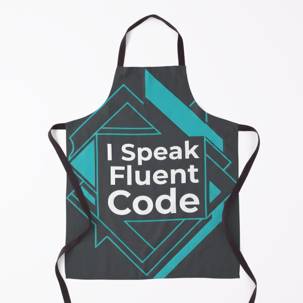Item preview, I Speak Fluent Code Geometric Badge designed and sold by dreephic22.