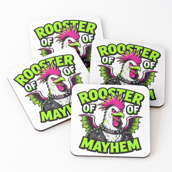 Item preview, Rooster of Mayhem designed and sold by Dxvect.