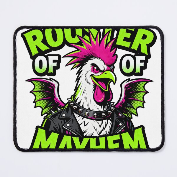 Item preview, Rooster of Mayhem designed and sold by Dxvect.