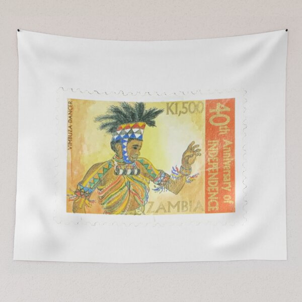 Item preview, Vintage Zambia 40th Anniversary Independence Postage Stamp designed and sold by red-amber65.
