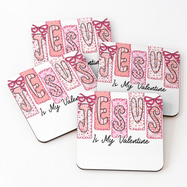Item preview, Couquette Jesus Is My Valentine, Funny Christine Valentine, Be mine, Couple designed and sold by vintagearttee.