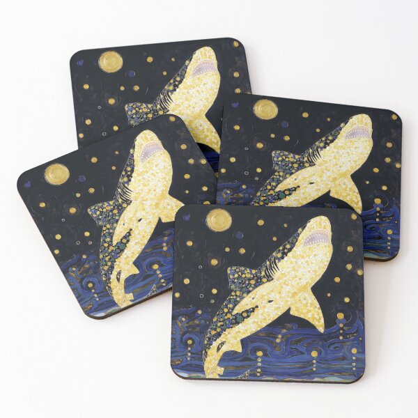 Item preview, Starry Night Shark designed and sold by lautir.