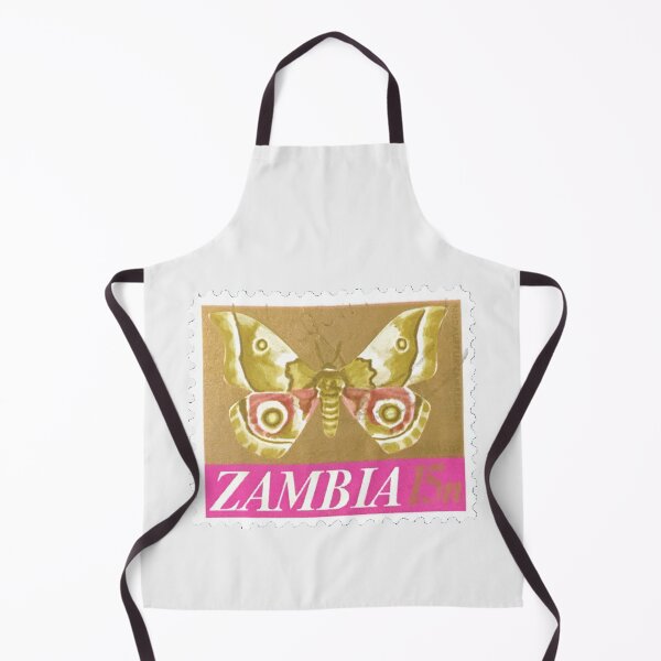 Item preview, Vintage Zambia Moth Postage Stamp designed and sold by red-amber65.