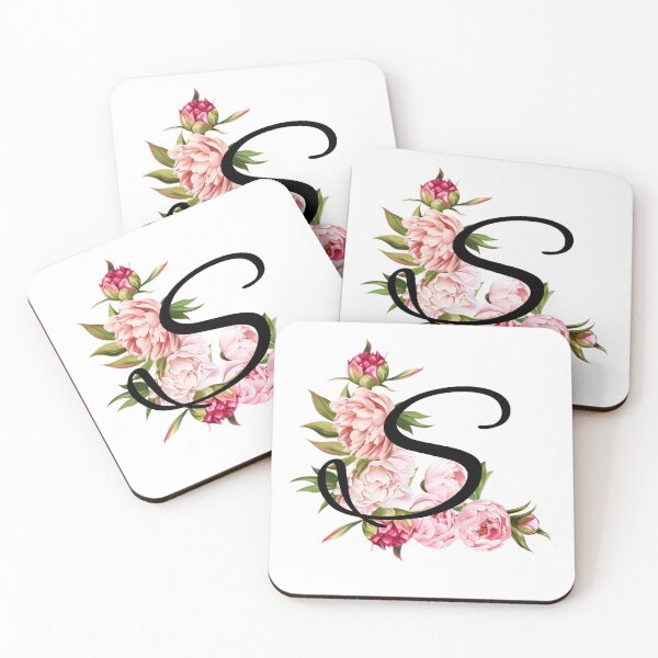 Item preview, Letter S, Flowers designed and sold by RedParker.