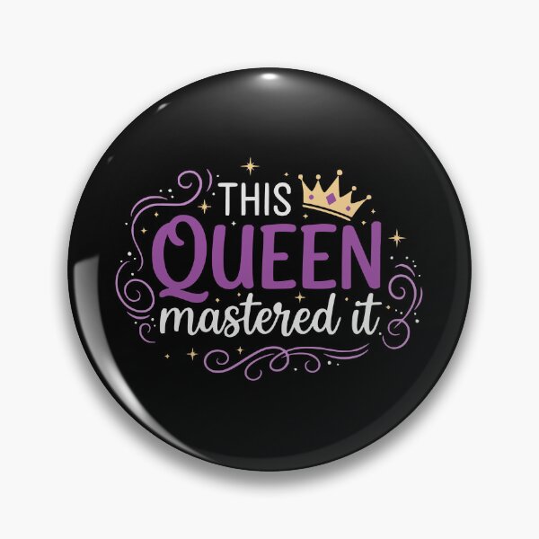 Item preview, This Queen Mastered It VI designed and sold by Lemon Pepper.