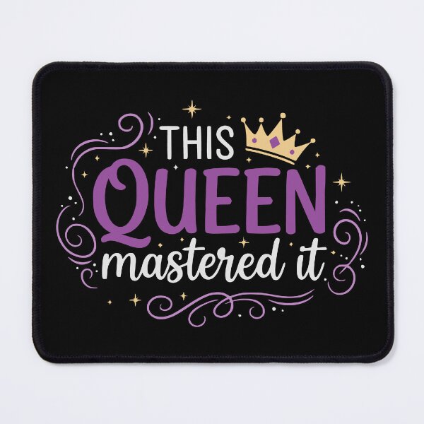 Item preview, This Queen Mastered It VI designed and sold by Lemon Pepper.