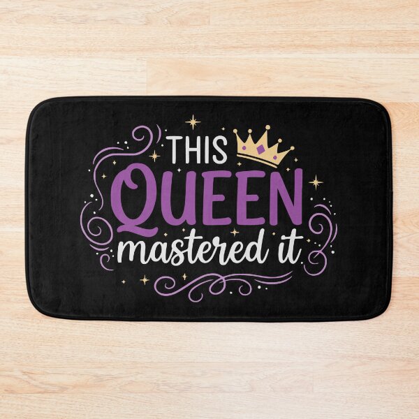 Item preview, This Queen Mastered It VI designed and sold by Lemon Pepper.