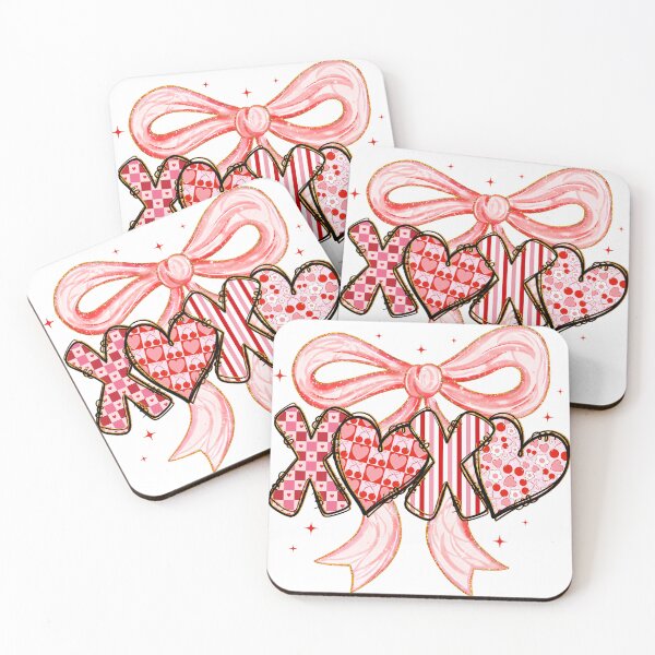 Item preview, Glitter Couquette Xoxo Heart, Funny Valentine, Be mine, Cupid designed and sold by vintagearttee.
