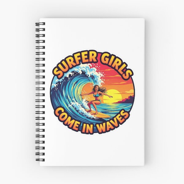 Item preview, Surfer Girls Come in Waves designed and sold by JackFreestone.