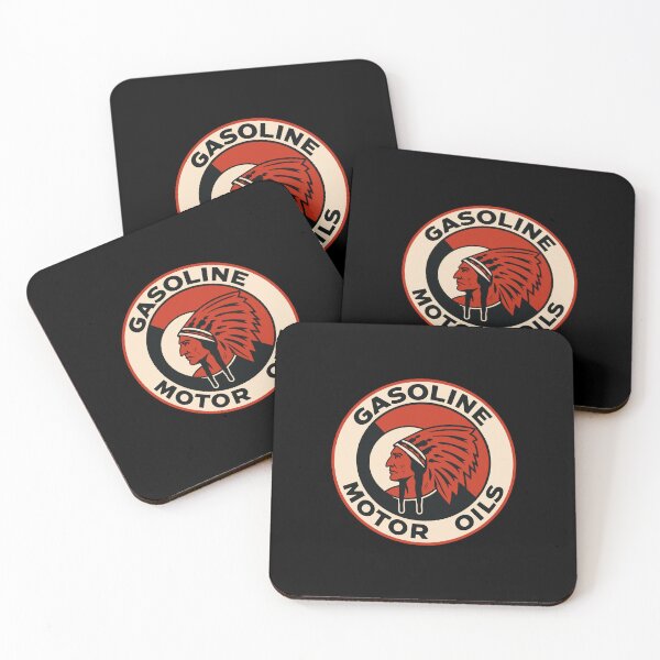 Item preview, Vintage American Gasoline Motor Oil Garage Emblem Sinclair Hot Rod designed and sold by w1ckerman.