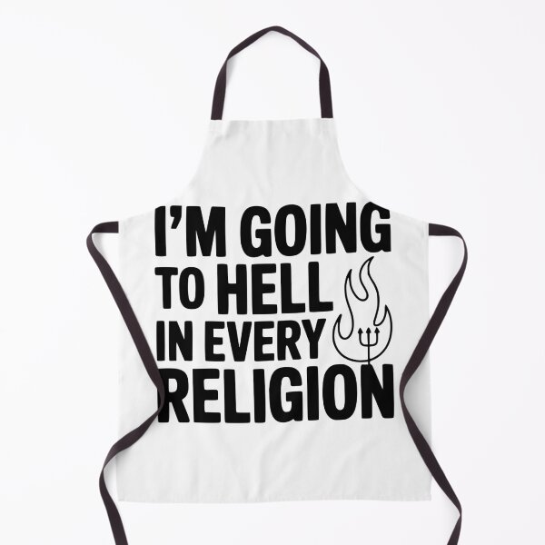 Item preview, I'm Going to Hell in Every Religion designed and sold by Frank Ring.