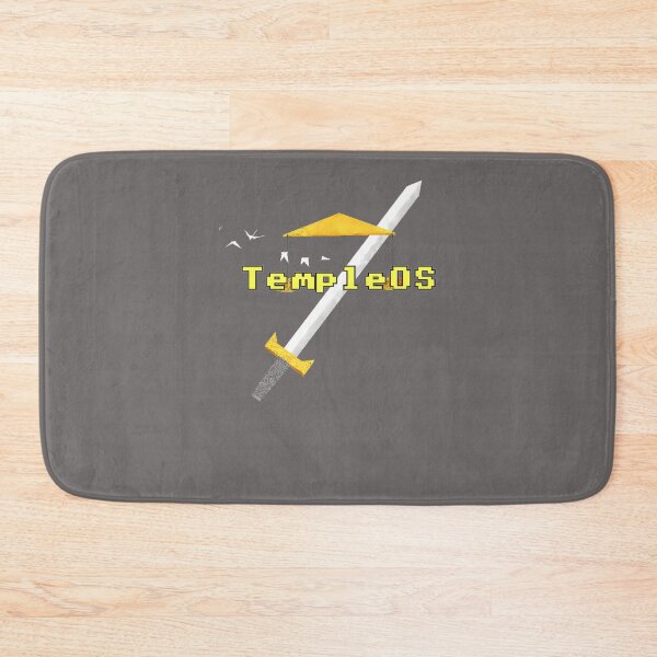 Item preview, TEMPLEOS-LOGO-PURE designed and sold by Lennoancaster.