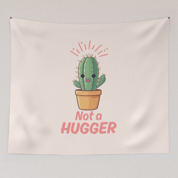 Item preview, Not A Hugger designed and sold by Artify Shirts.