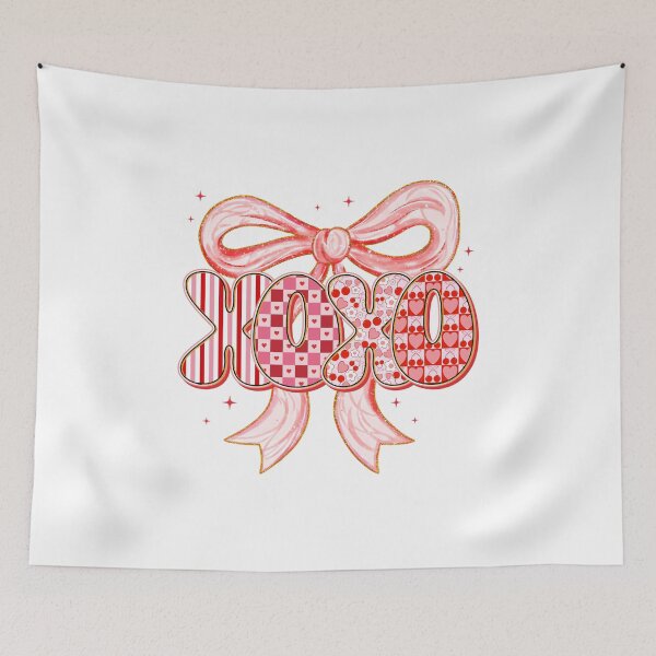 Item preview, Glitter Couquette Xoxo , Funny Valentine, Be mine, Cupid Love, Couple designed and sold by vintagearttee.