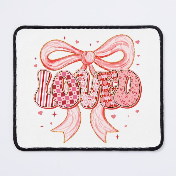 Item preview, Glitter Couquette Loved , Funny Valentine, Be mine, Cupid Love, Couple designed and sold by vintagearttee.