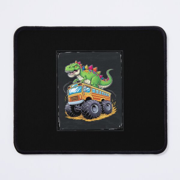 Item preview, Dinosaur T-rex On School Bus Driver  designed and sold by SyntaxClaw.