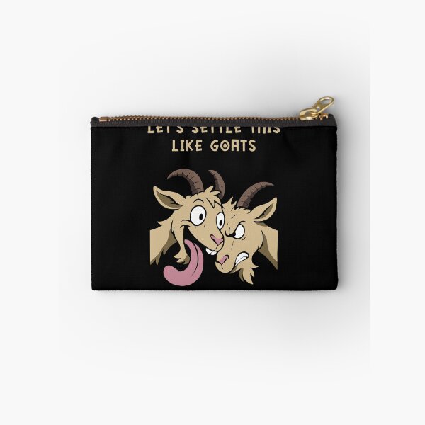 Item preview, Funny Goats Headbutting Settle This Like Goats designed and sold by ChunkByChunk.
