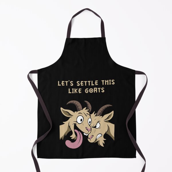 Item preview, Funny Goats Headbutting Settle This Like Goats designed and sold by ChunkByChunk.