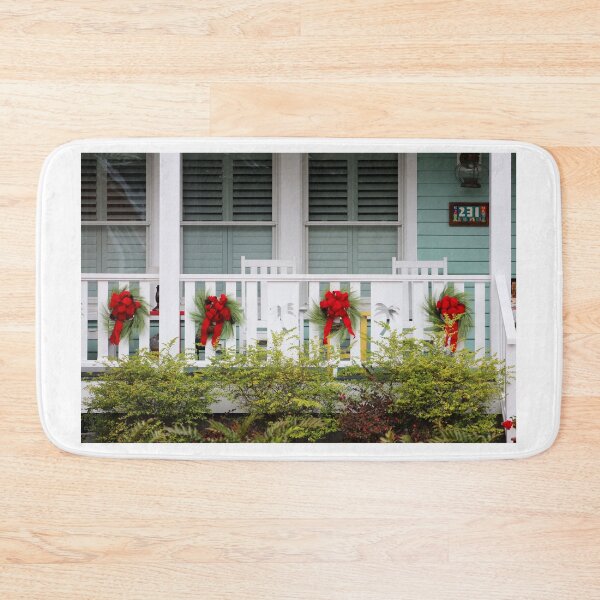 Item preview, Festive Porch with Red Bows designed and sold by Cynthia48.