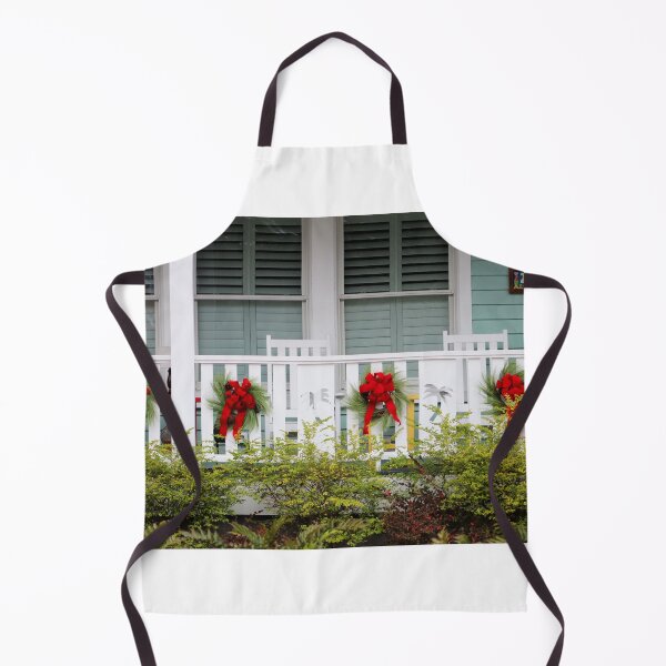 Item preview, Festive Porch with Red Bows designed and sold by Cynthia48.