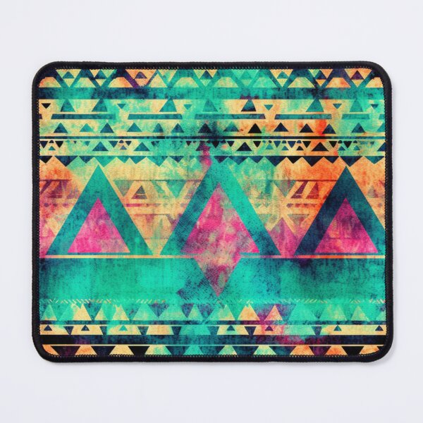Item preview, Southwestern Geometric Pattern | Colorful Tribal Aztec Style Art designed and sold by PixelExpressStudio.
