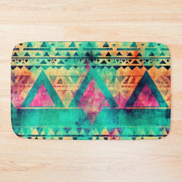 Item preview, Southwestern Geometric Pattern | Colorful Tribal Aztec Style Art designed and sold by PixelExpressStudio.