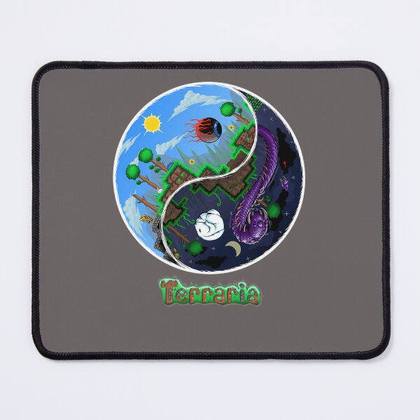 Item preview, TERRARIA GAME NIGHT AND DAY HORROR DESIGN designed and sold by HarunfFlatt.