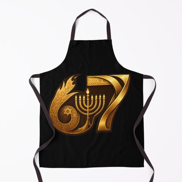 Item preview, Hanukkah 67 Six Seven Meme Celebration Art designed and sold by ZuToMi.