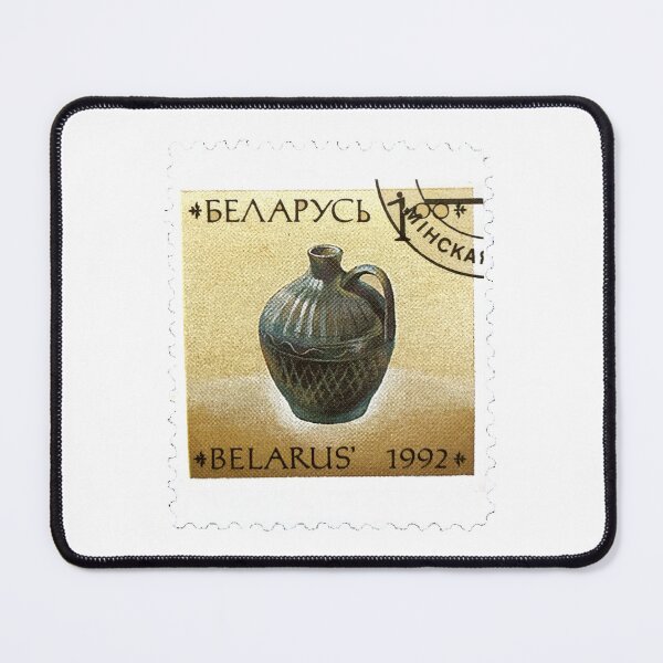 Item preview, Belarus Vase Vintage Postage Stamp designed and sold by red-amber65.